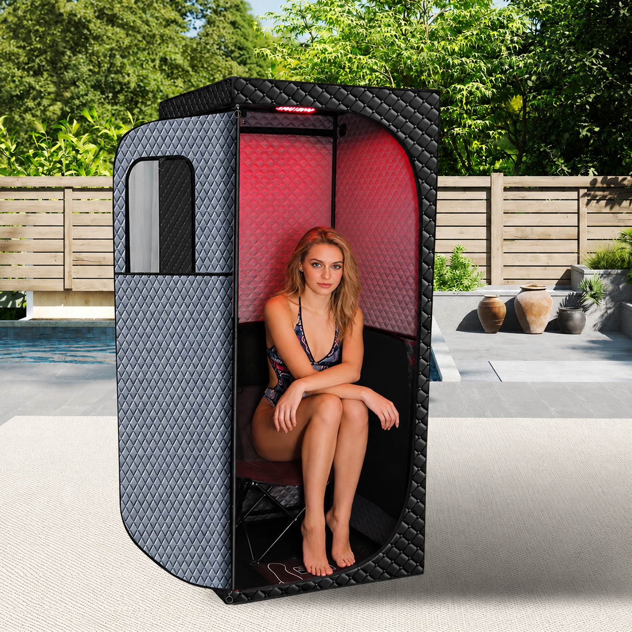 Portable Steam Sauna Box