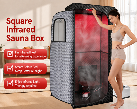 1-Person Full-Body Portable Infrared Sauna